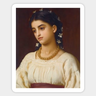 Catarina by Frederic Leighton Sticker